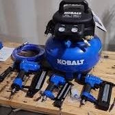 Kobalt Air Compressor Set