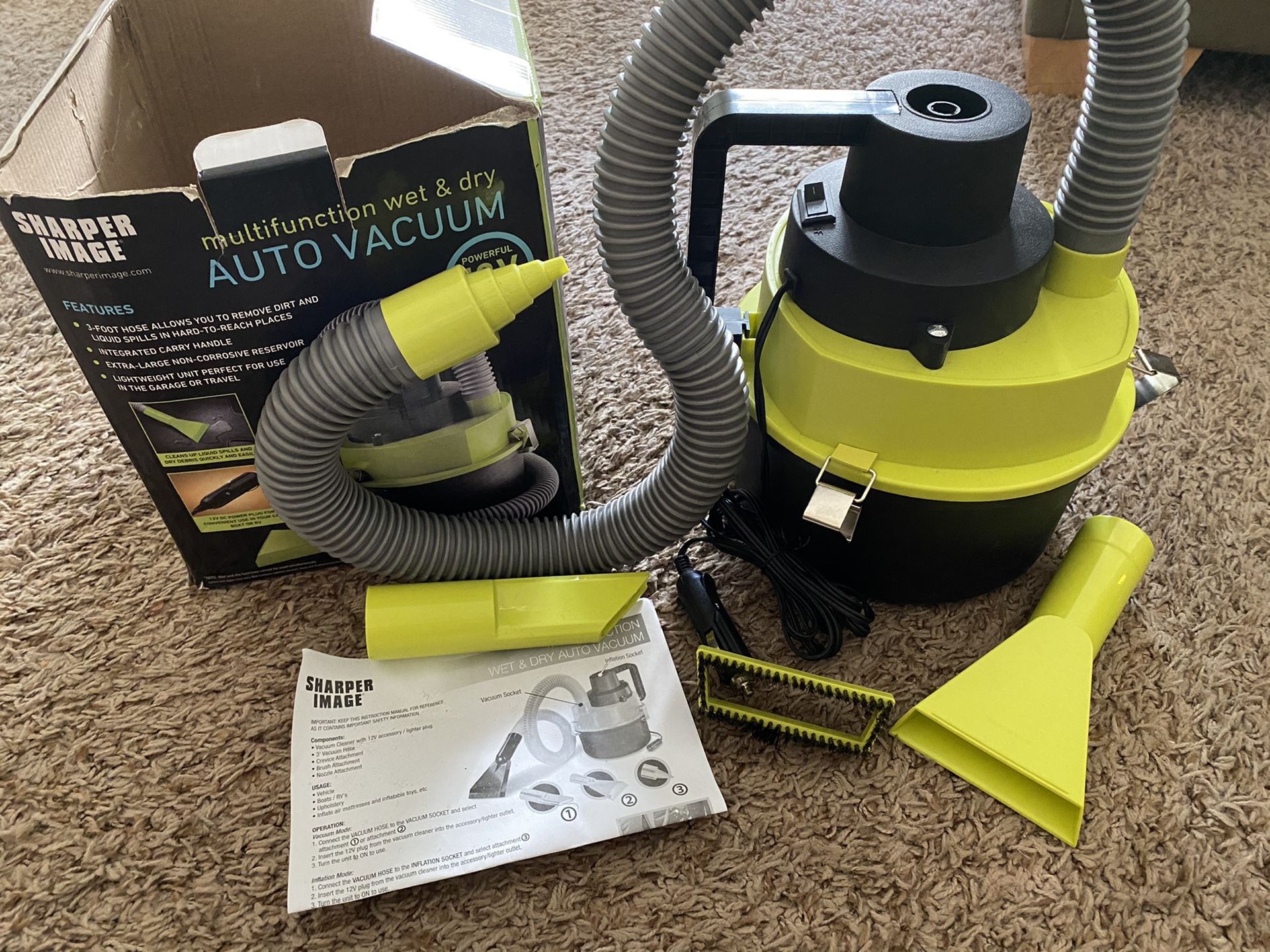 Sharper Image Auto Vacuum