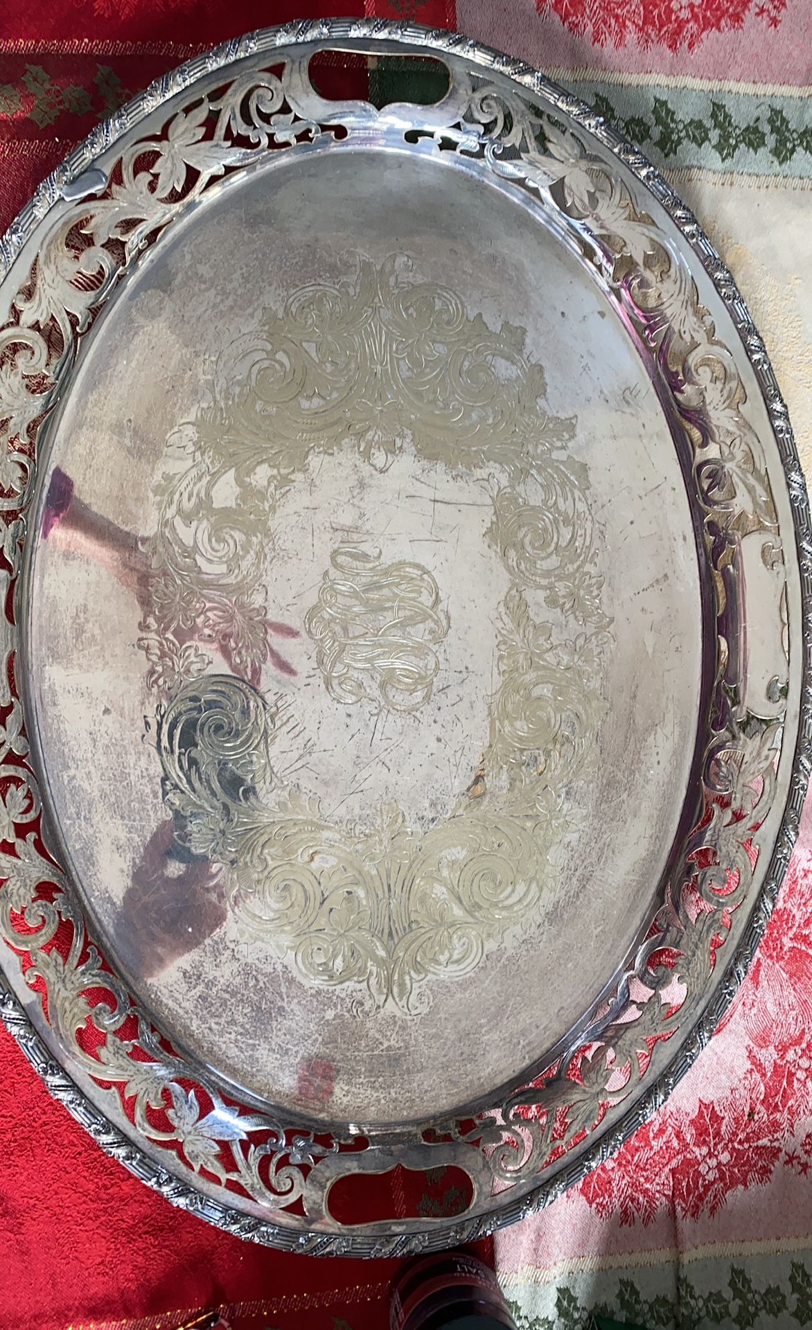 Vintage Silverplate Trays