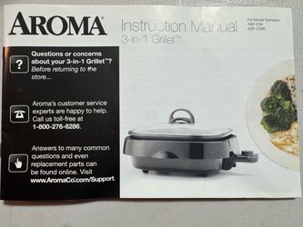 Aroma Electric Skillet ASP-238B