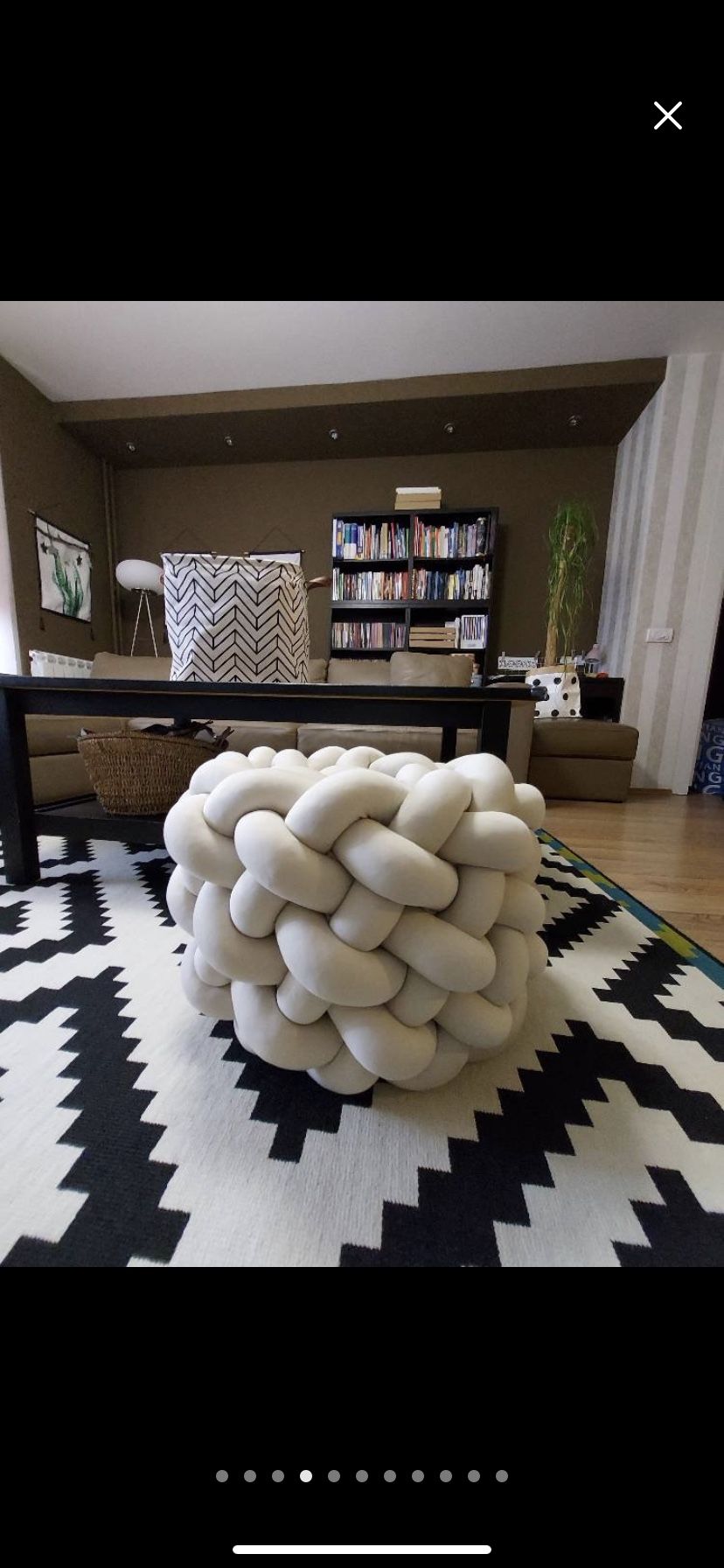 Giant knitted sitting stools(customizable)