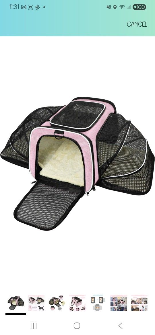 Cat Or Dog Carrier Airline Approved