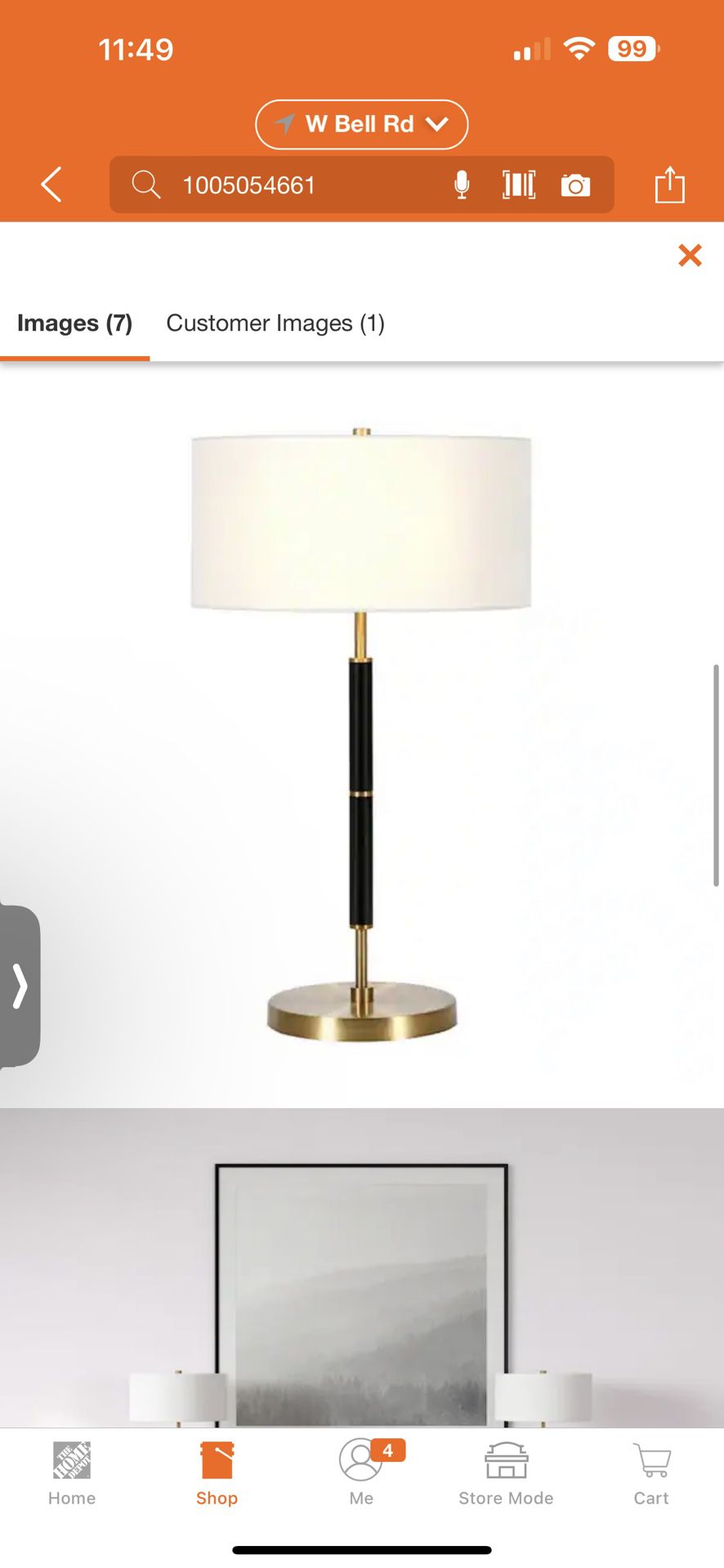 Meyer&Cross (Brand Rating: 4.5/5) Simone 25 in. Brass and Black Table Lamp