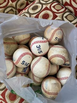 21 Baseballs – College/Game Used Mix