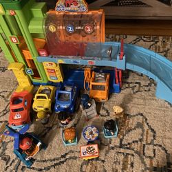 Little People Car Wash With All Pieces And Ramp Like New
