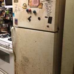 Free Old Working Fridge And Non Working Stove