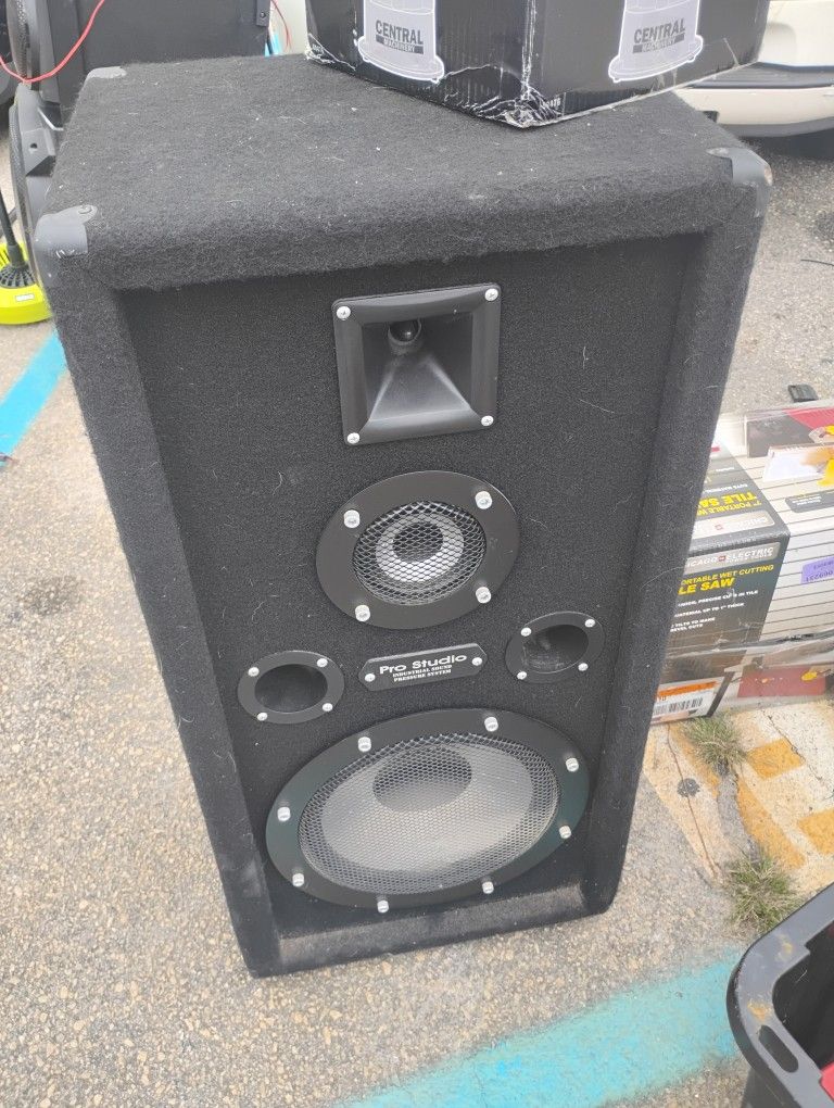 Wellington 200 W Speakers With Pro Studio Industrial Sound Pressure System