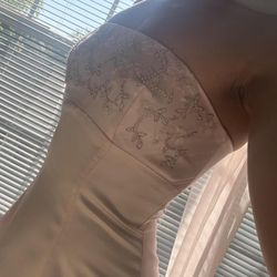 American Vintage Women's Pink and White Dress(69)11