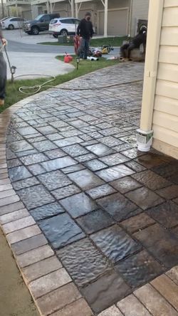 Town House Patio Paver Install 