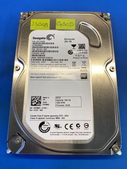 250GB SATA 3.5” HDD