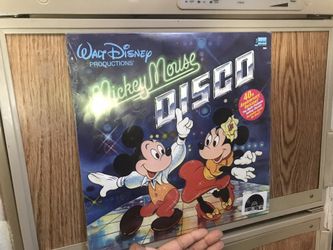 40th Anniversary Mickey Mouse Disco Vinyl Still Wrapped In Plastic