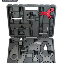 DPTOOL Camshaft Timing Tool Kit Cam and Crankshaft Alignment Locking Tool Compatible with Ford Volvo 1.5T 1.6T 2.0T 2.3T Ecoboost Jaguar Land Rover Ev