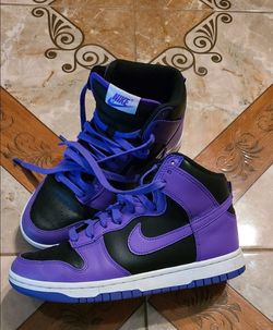 Purple and black Nike Size 7