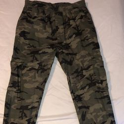 Camo Cargo Joggers