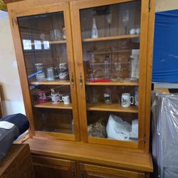 Gun Cabinet/Cabinet H6'8"x W4'2" D1'7"