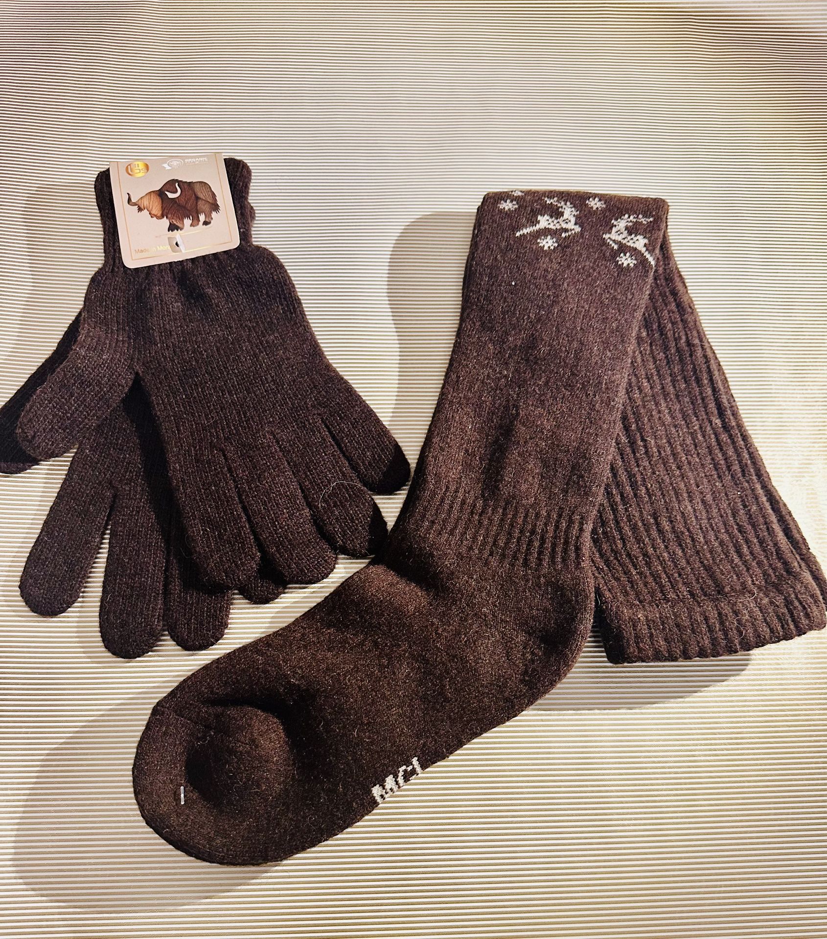 Genuine Wool Socks And Gloves