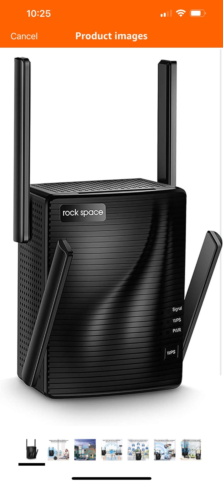 rockspace WiFi Extenders Signal Booster for Home, WiFi Booster Up to 1292 Sq Ft and 32 Devices with 5g&2.4g Dual Band, WiFi Extender, WiFi Repeater, W