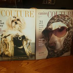 2 Canine Couture Picture Frame 