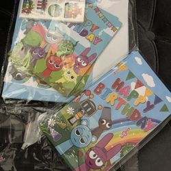 Dandy Friends Invitation And Favor Bags 