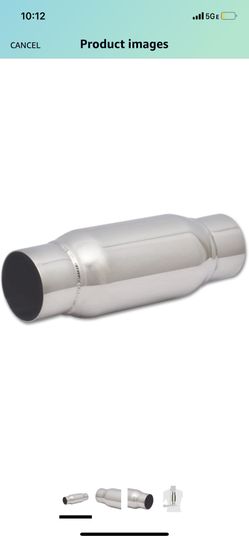 Two Vibrant Bullet Mufflers 3in 