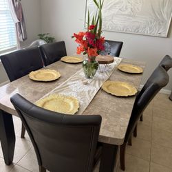 Marble Dining Table 