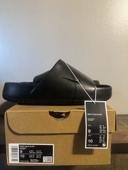 Nike Calm Slide Black Size 9