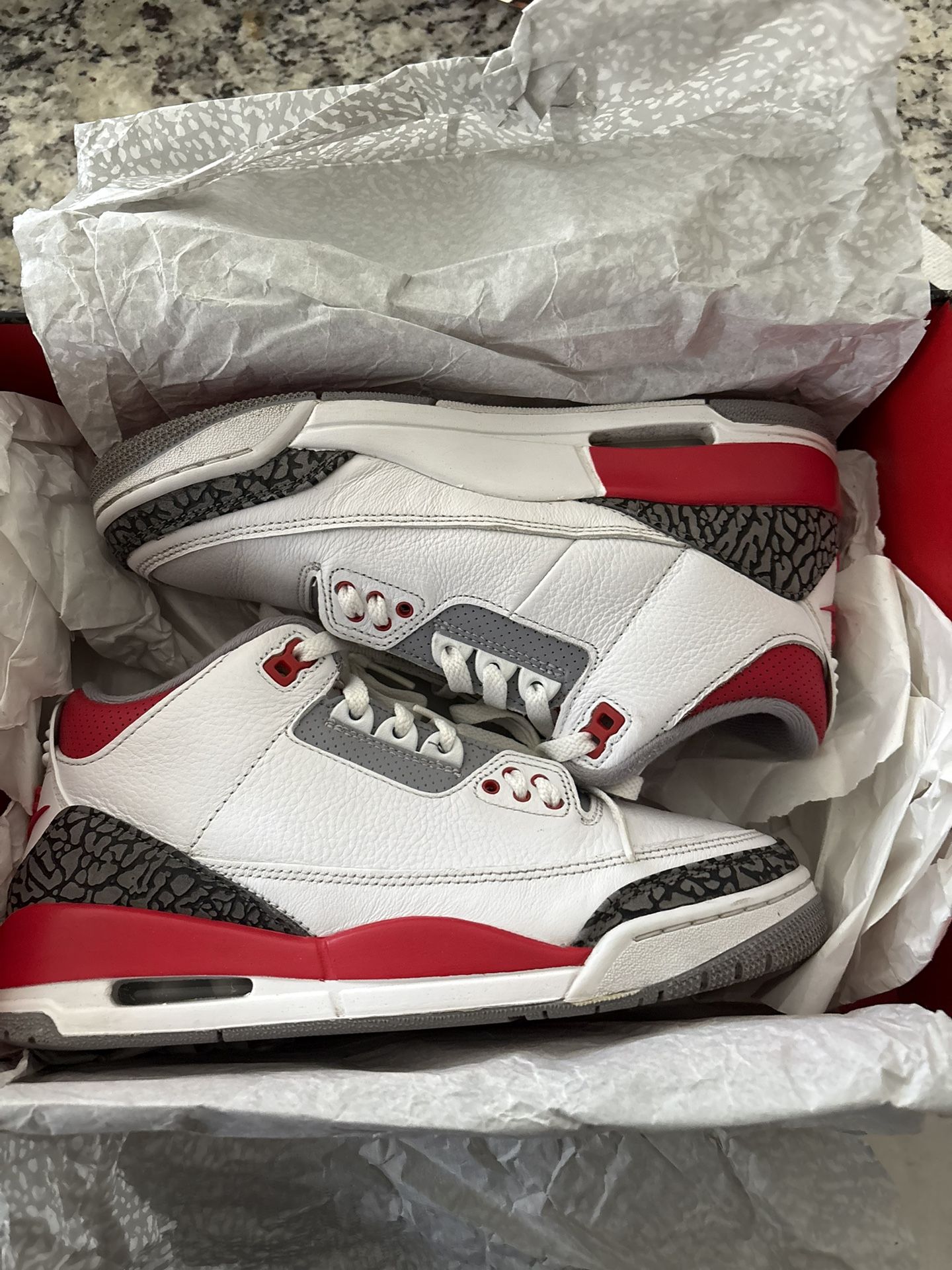  Jordan 3 retro Fire Red