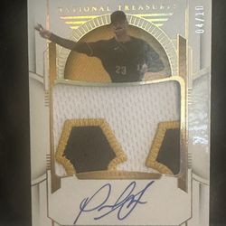 2024 Panini National Treasures R/C Paul Skenes /10 Short Print