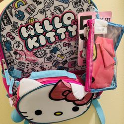 Hello Kitty Girls Backpack 