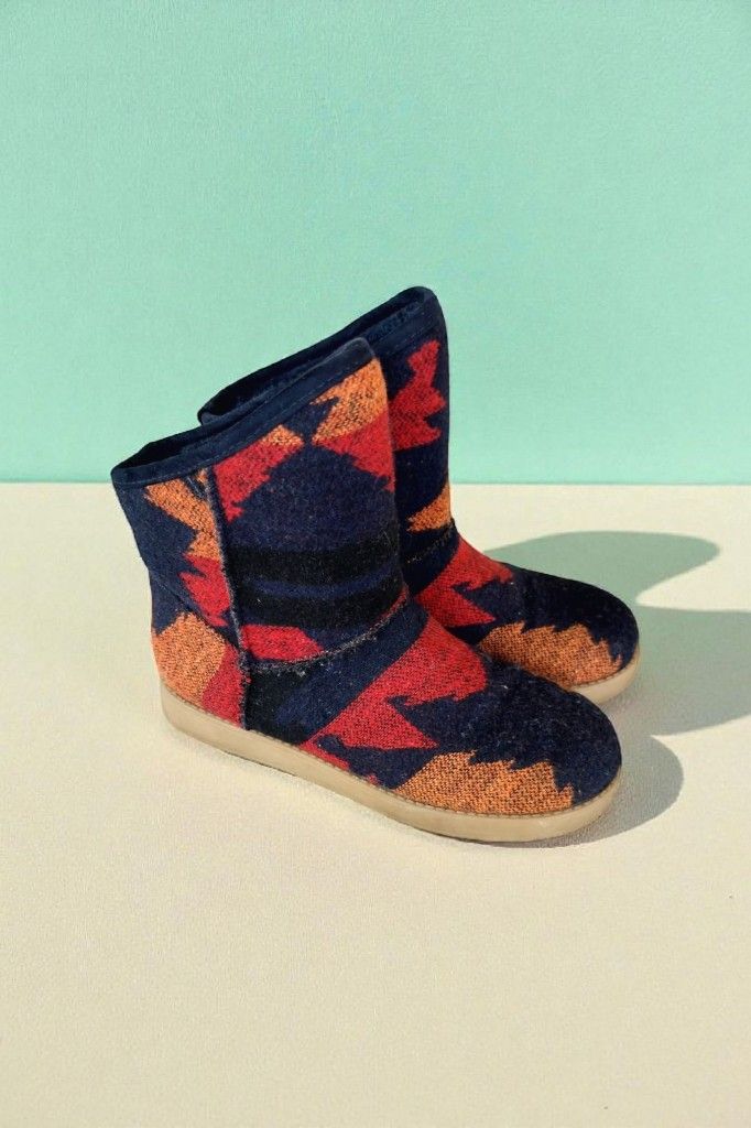 Indigo Road Women's Southwest Style Womens Fur Lined Ankle Boots Size 6 1/2