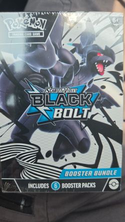 Pokemon Black Bolt booster bundle box