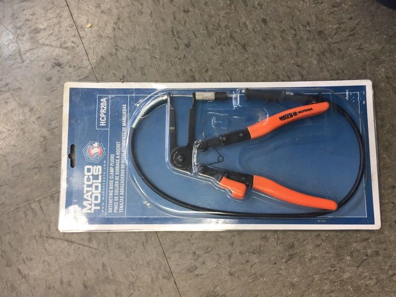 Matco Tools HCPR20A Ratcheting Hose Clamp Pliers
