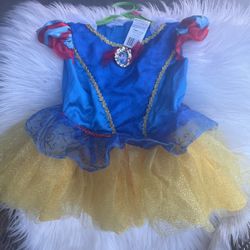 disfraz de blanca nieves 12-18 months