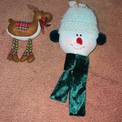 Reindeer And Snowman