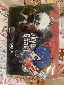 Tokyo Ghoul Acrylic Keychains Loot Crate