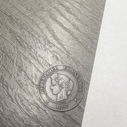 1897 France 5 Centimes