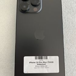 Iphone 14 Pro Max 256GB Unlocked