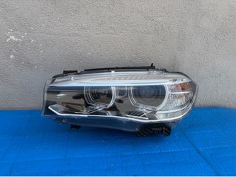 2016 2018 BMW X5 X6 LEFT SIDE HEADLIGHT XENON HID OEM