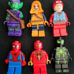 Spider-Man Lego Minifigures 