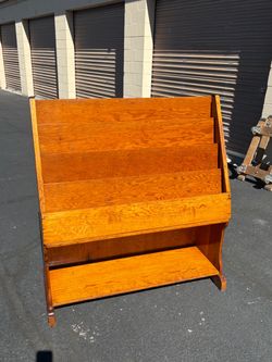 Real Wood Book Case -$25
