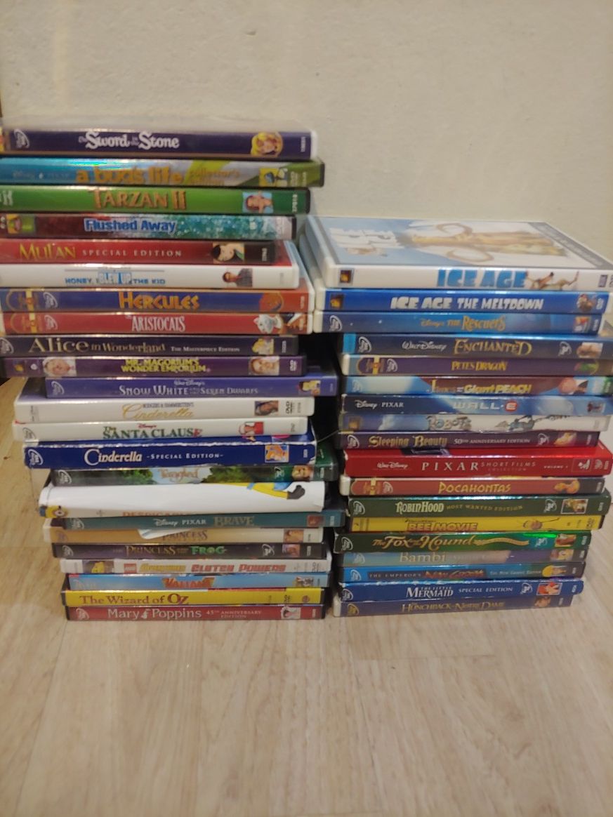 Disney/ Kids dvd lot