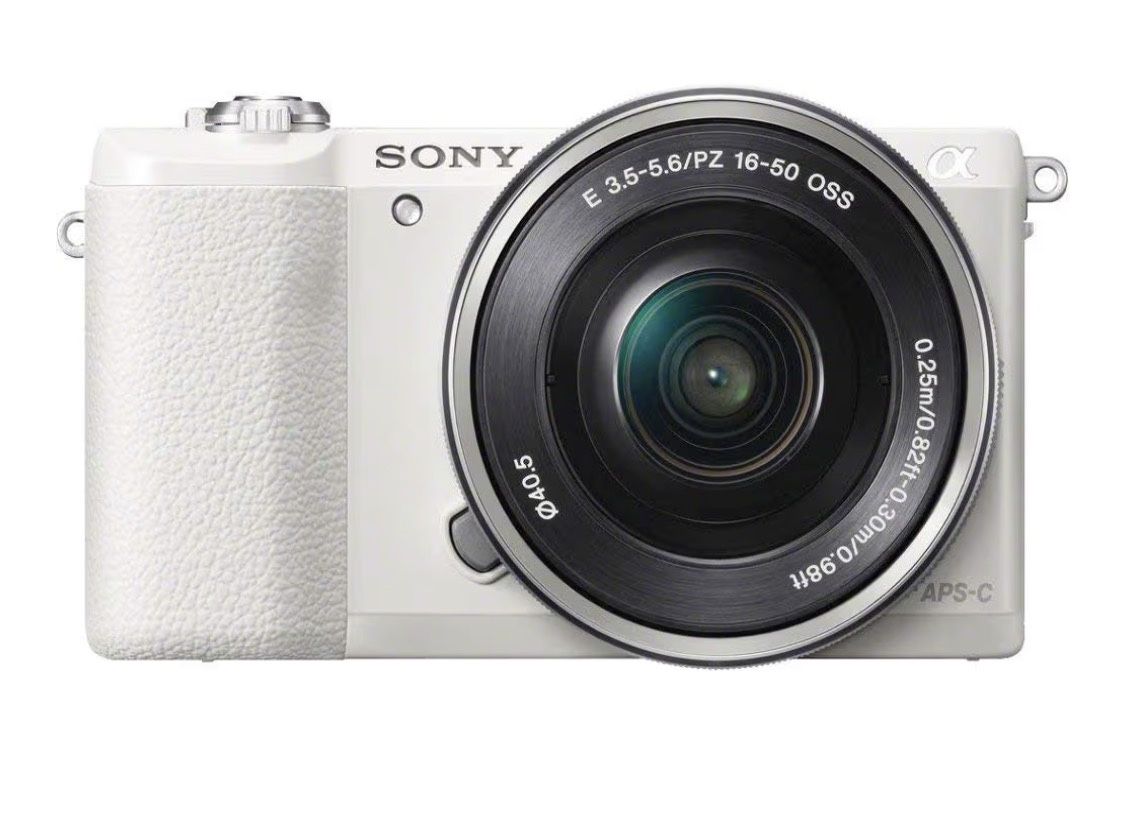 Sony a5100 16-50mm Mirrorless Digital Camera with 3-Inch Flip Up LCD (White)