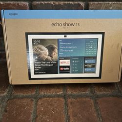 Echo Show 15 Gen2 (BRAND NEW)