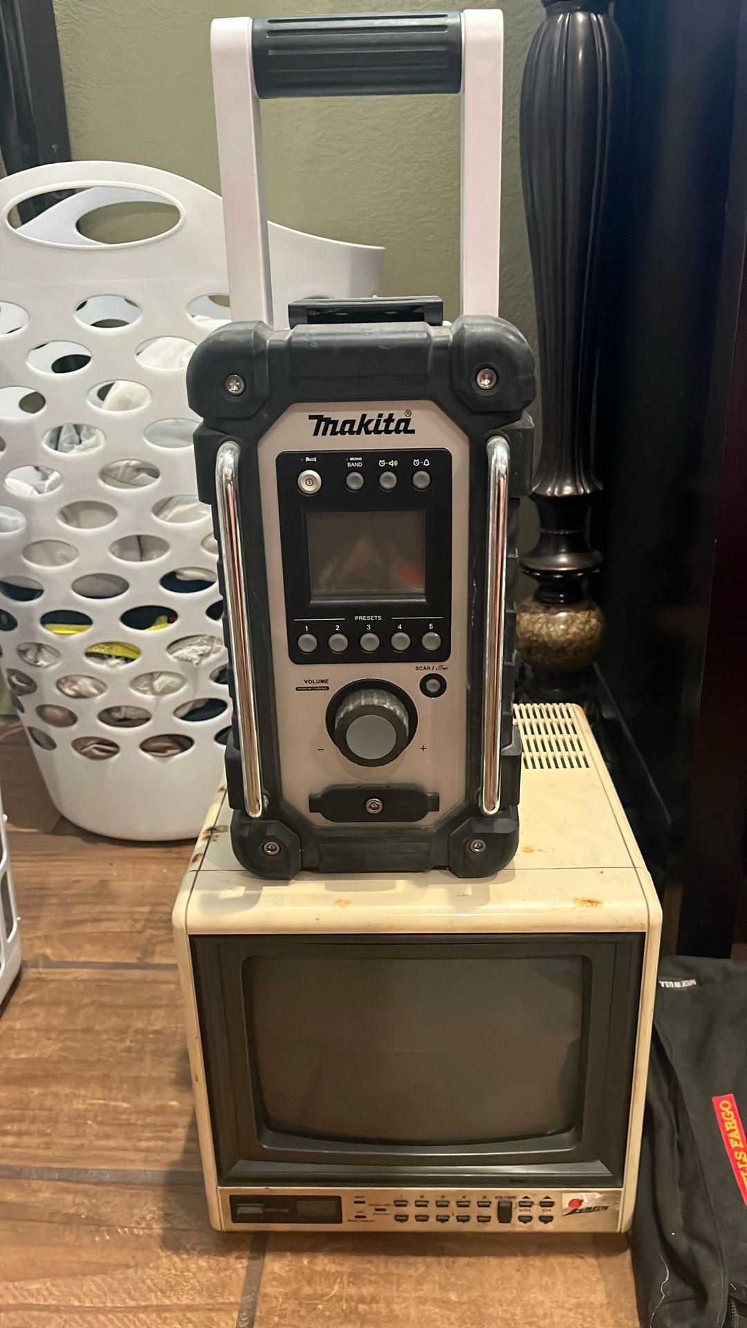 Makita Boom Box.