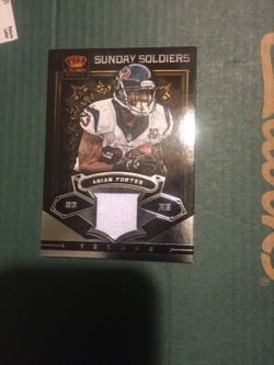 Arian Foster jersey card