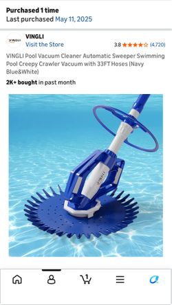 Pool vacuum