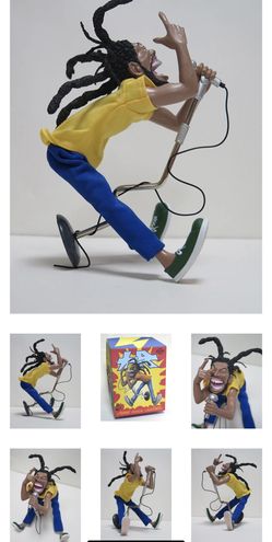 H.R. STATUETTE (Bad Brains) singer action figure