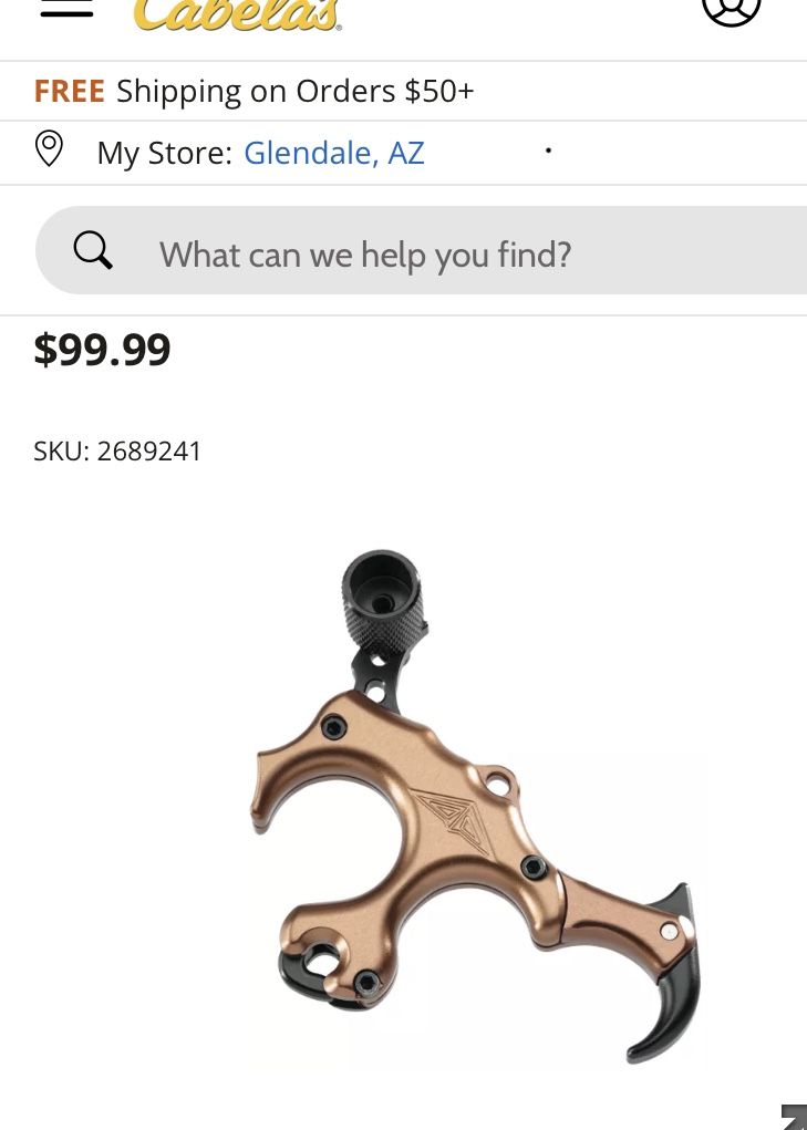 BlackOut Link Handheld Bow Release