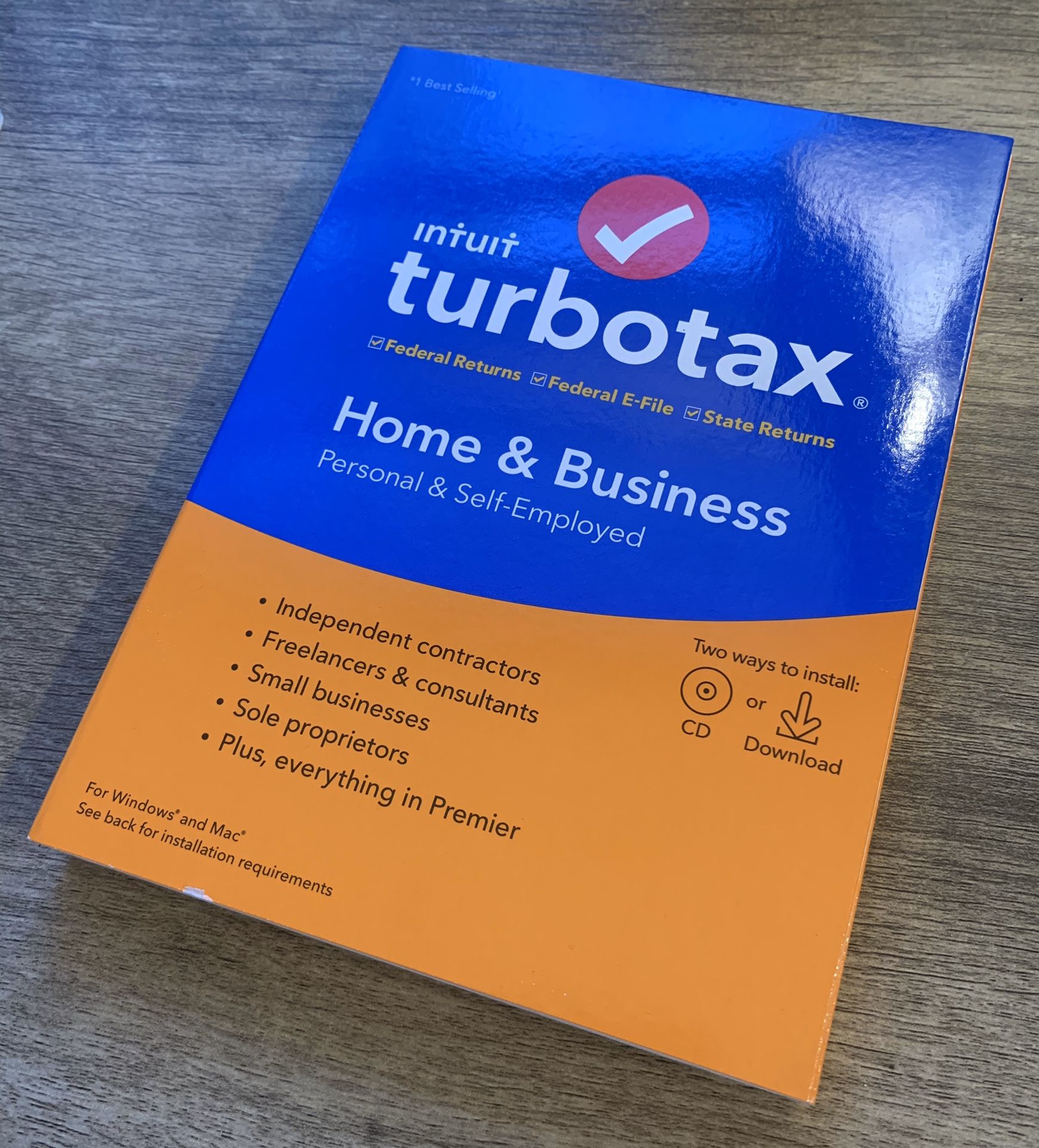 Turbo Tax Home & Business