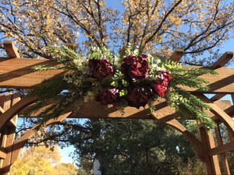 Arbor Swag/ Archway Flowers